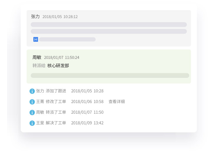 Live700工单系统界面